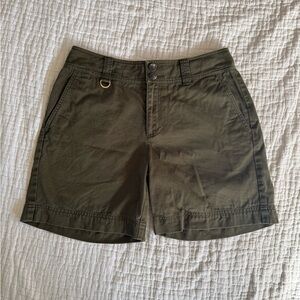 Ralph Lauren Dark Olive Women's Cargo Shorts